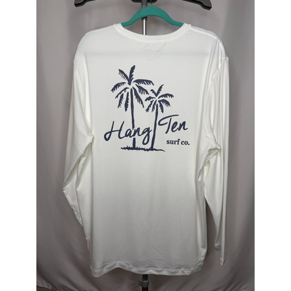 Hang Ten Men's Long-Sleeved UPF 50+ Lightweight Sun-Protection Shirt - XL - NWT